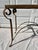 Vintage Iron Console Table For Sale - Image 6 of 13