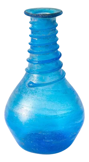 Murano Hollow Glass Vase in the style of Seguso, 1950s