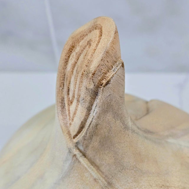 Wood Vintage Costa Rican Hand-Carved Exotic Wood Organic Form Sculpture For Sale - Image 7 of 9