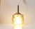 Gold Danish Mid-Century Glass & Brass Pendant Lamp from Vitrika, 1960s For Sale - Image 8 of 10