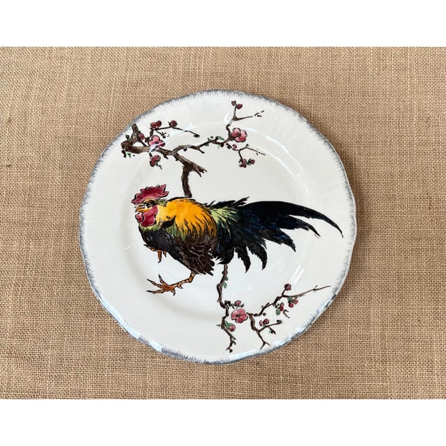 Gien Gien Les Grands Oiseaux "Le Coq De Bruyère" For Sale - Image 4 of 8