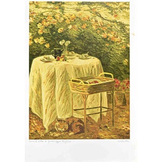 Antonio Saliola, How Sweet the Afternoon, 1990s, Lithograph For Sale