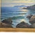Emilio Salvi Signed Oil on Board “Capri” Seascape Painting in Gilt Frame For Sale - Image 10 of 13