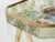 Octagonal Floral Acrylic Glass and Brass Serving Tray by Alberto Sordi, Italy, 1970s For Sale - Image 9 of 14