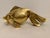 Brass Mid Century Brass Koi Fish Sculpture For Sale - Image 8 of 11