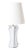 Kasaï Henry White Ceramic Lamp by Barracuda Interiors For Sale