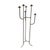 Mid-Century Modern Vintage Six-Light Iron Floor Candelabra For Sale - Image 3 of 5