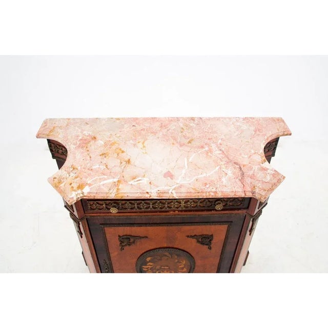 19th Century Inlaid Chest of Drawers, Italy, 1860 For Sale - Image 9 of 15