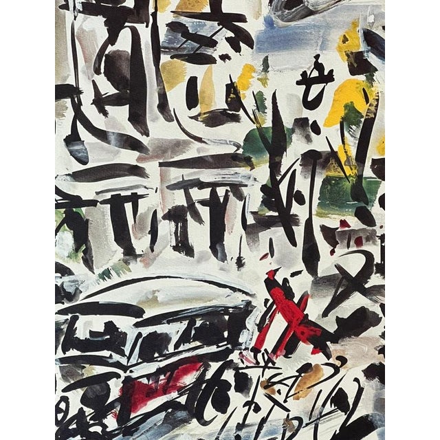 Gen Paul, Porte Saint Denis, 20th Century, Lithograph For Sale - Image 4 of 6