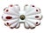 Antique Viennese Biedermeier Ruby Opaline Glass Bonbon Dish With Gilt Floral Enamel Decoration & Silver Handle, c.1830 For Sale - Image 13 of 16