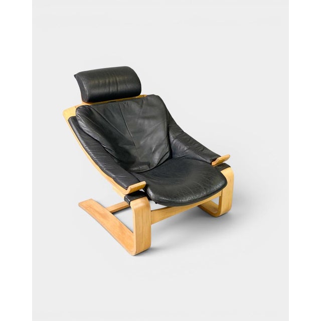 Kroken Lounge Chair by Åke Fribyter for Nelo Möbler, 1970s For Sale - Image 4 of 8