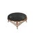 Large French Riviera Style Peacock Coffee Table in Rattan, Bamboo and Glass, 1970s For Sale - Image 17 of 18