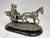 Wood Carriage Sculpture with Horses Laminated in Silver, Italy, 1970s For Sale - Image 7 of 15