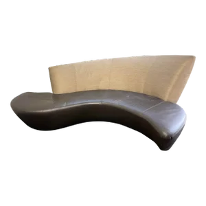 Vladimir Kagan for Weiman Bilbao Serpentine Sofa