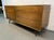 Mid-Century Modern Walnut and Brass Six Drawer Dresser For Sale - Image 4 of 18