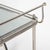 Metal Silver-Plated Metal Serving Cart, 1970s For Sale - Image 7 of 18