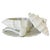 A four-piece vintage Italian porcelain soup tureen set modeled as a sculptural white conch shell. Featuring a matching...