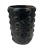 Contemporary Sejnane Cylindrical Clay Bumpy Vessel - Dark Large For Sale - Image 3 of 5