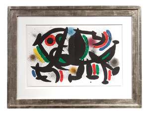 Joan Miró, Composition, Color Lithograph