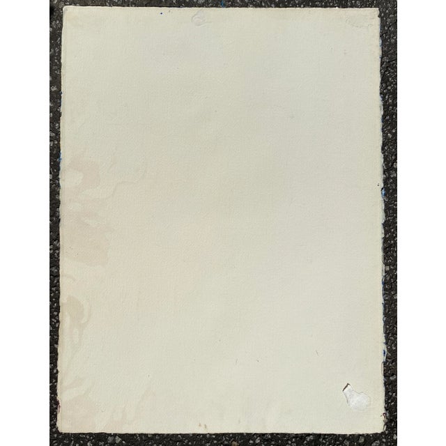 1985 Adrienne Anderson Abstract Painting For Sale - Image 4 of 4