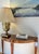 Flame Mahogany Demi-Lune Accent Table For Sale - Image 18 of 18
