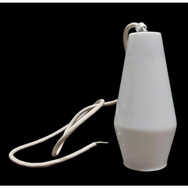 Vintage 1960s MCM Moe Light Star Light Thomas Industries White Glass Shade This item is used, but the box is still...