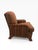 Late 20th Century Kindel Upholstered Lounge Chair With Carved Paw Feet – Traditional Accent Chair For Sale In Boston - Image 6 of 16