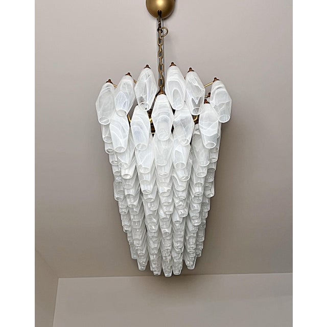 Murano Poliedri Hanging Light by Carlo Scarpa, 1990 For Sale - Image 9 of 18