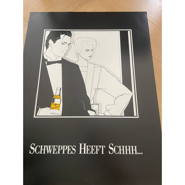Jos Van Uytrecht, Couple, 1984, Copyright Schweppes International, No 205,206,207, Set of 3 Printed in Holland. For Sale - Image 13 of 13