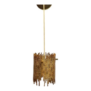 1960s Moe Bridges Curtis Jere Brutalist Pendant For Sale