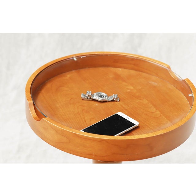 Vintage Side Table in Walnut For Sale - Image 4 of 13