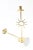 Vintage Fornasetti Style Sun Motif Polished Brass Candlesticks, 1970's For Sale - Image 9 of 11