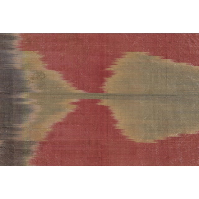 Antique Persian Yazd Silk Textile With "Tree of Life" Embroidery - Rug & Kilim For Sale In New York - Image 6 of 8