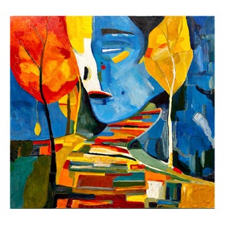 Clive Fredriksson, Abstract Composition, 2025, Oil on Canvas For Sale