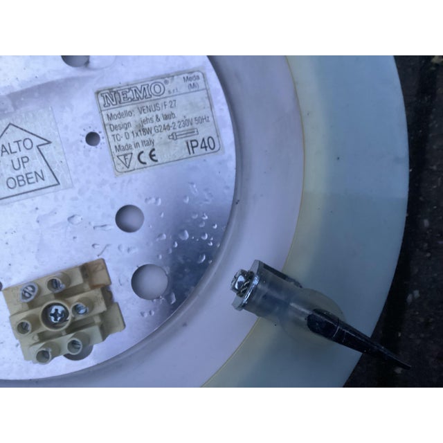 Venus Ceiling Wall Light by Jehs & Laub for Nemo, Italy, 1980s, in Very Good conditions. Designed 1980 to 1989 This piece...