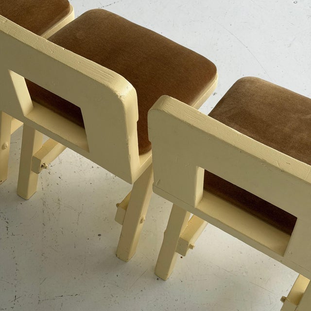 Wood Low Back Dining Chairs From the Chicago Athletic Association c. 1980s For Sale - Image 7 of 9