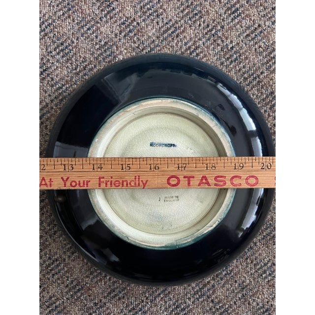 Dark Green Mid 20th Century Moorcroft Bowl For Sale - Image 8 of 8