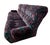 Set of Vintage Patterned Velvet Sofa and Two Coordinating Club Chairs For Sale - Image 4 of 14