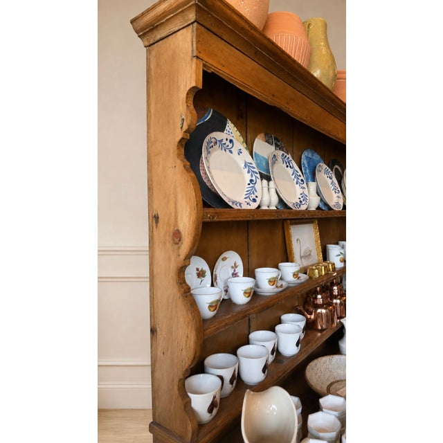 Late 18th Century Vintage Welsh Oak Hutch For Sale - Image 5 of 6