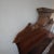 Brown Antique Walnut King Size Bed with Carved Scroll Headboard For Sale - Image 8 of 12