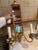 Vaughn Granville sconces(2)- on wall for 12 years. One in excellent condition and second has crack in mirror which...