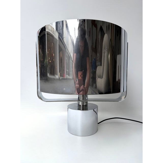 Pair of Lamps Metal by Paolo Caliari for Linea T. Italy, 1970s For Sale - Image 6 of 17