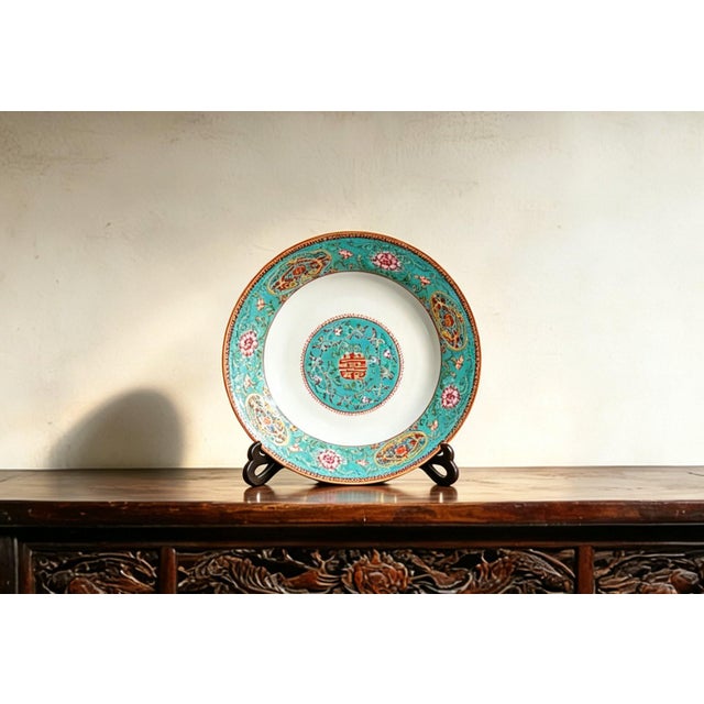 W-20.5cm,H-4cm Experience the beauty and elegance of Chinese history with our Chinese Vintage Porcelain Handcrafted with...