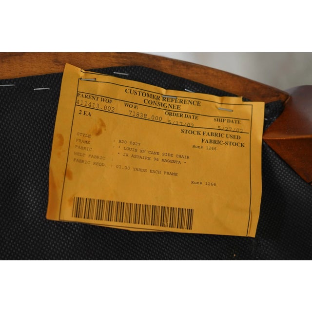 French Louis XV Style Cane Back Side Chair For Sale - Image 12 of 12