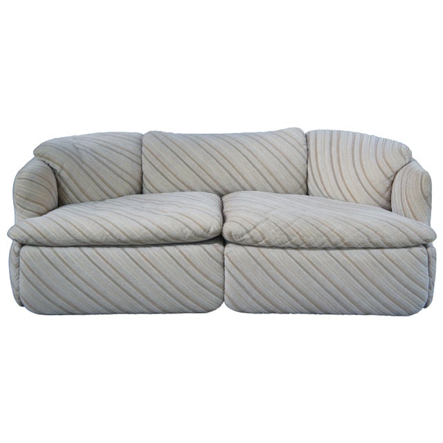 Alberto Rosselli Saporiti Italia Post Modern Confidential Sofa For Sale - Image 13 of 13