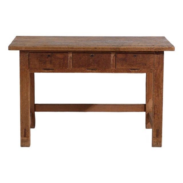 Japanese Worktable in Wood For Sale
