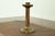 Art Deco Roycroft Arts & Crafts Brass Finished Hammered Copper Candlestick For Sale - Image 3 of 13