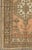 Measures: 4'7 x 7'10. Vintage Turkish Oushak Rug in Soft Apricot, Ivory, and Brown with Medallions. Keivan Woven Arts /...