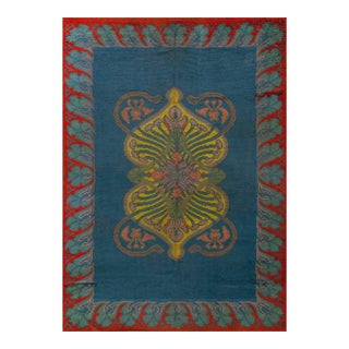 Early 20th Century Irish Donegal Arts & Crafts Carpet ( 5'7" x 7'9" - 170 x 296) For Sale