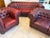 Chesterfield Leather Sofa and Chairs, Set of 3 For Sale - Image 5 of 18